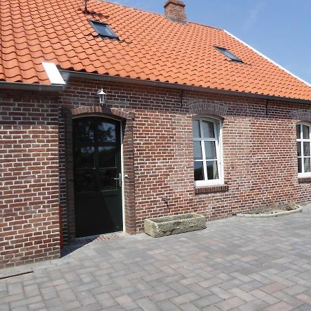 Ferienwohnung Elise Im Gulfhof Am Kanal Grossefehn Esterno foto